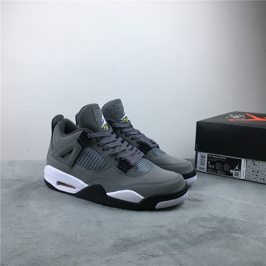 2019 Air Jordan 4 Cool Grey Shoes - Click Image to Close